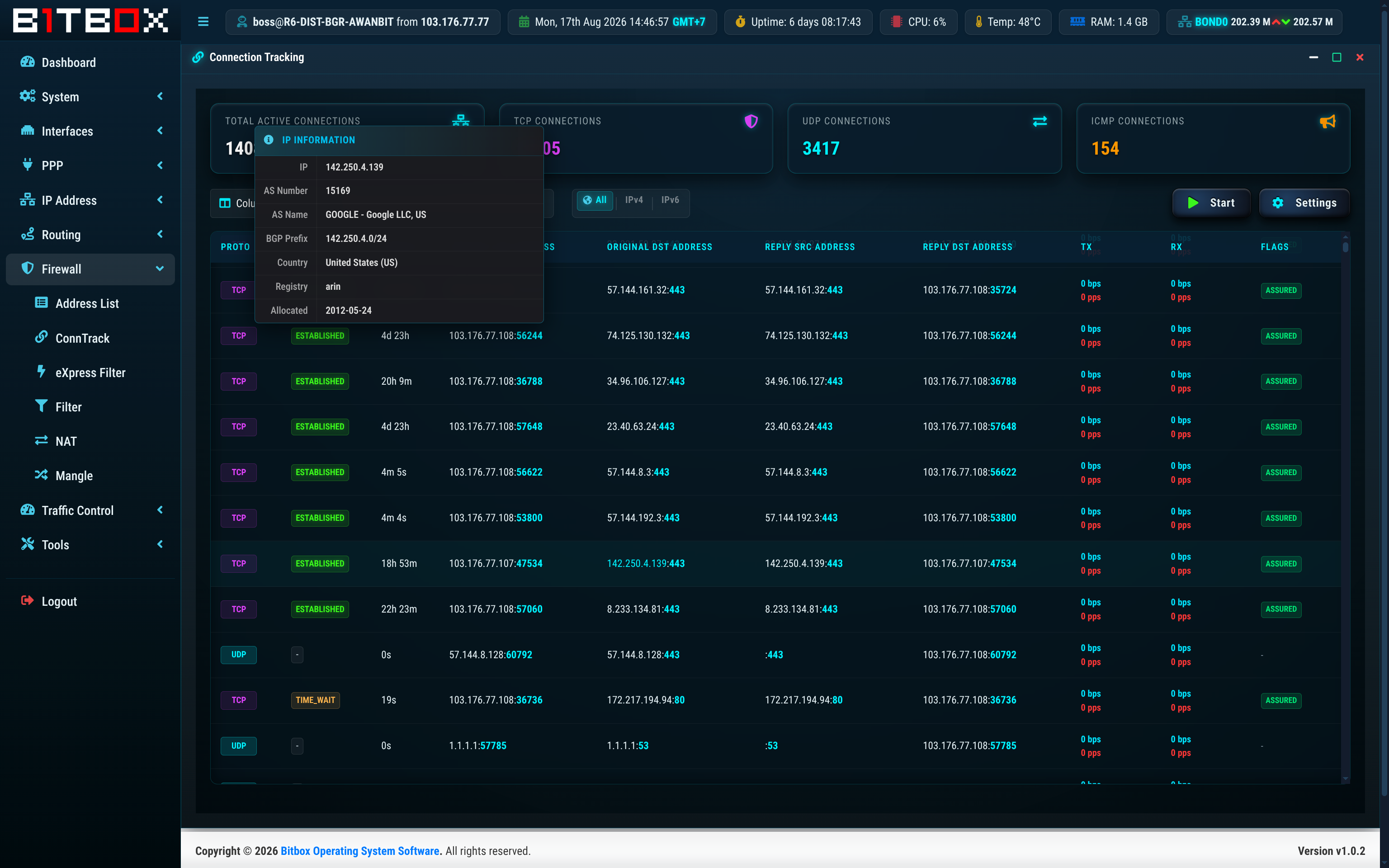 Connection Tracking